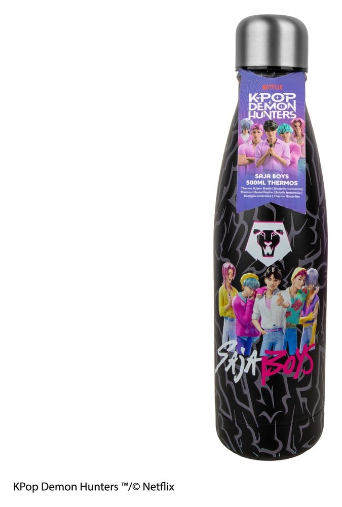 KPop Demon Hunters Water Bottle Saja Boys Cinereplicas
