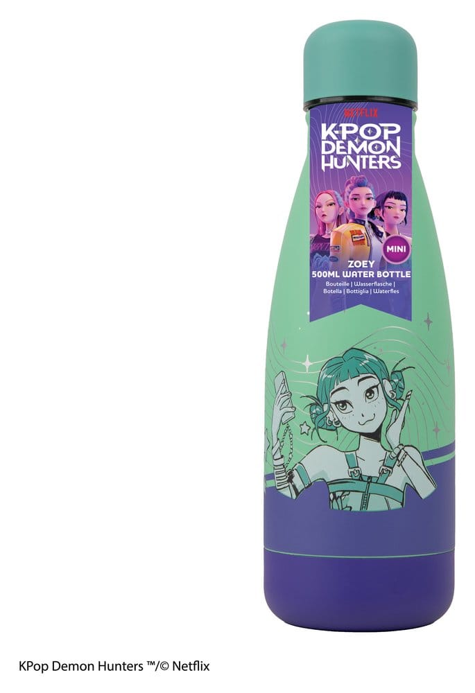 KPop Demon Hunters Mini Water Bottle Zoey Cinereplicas