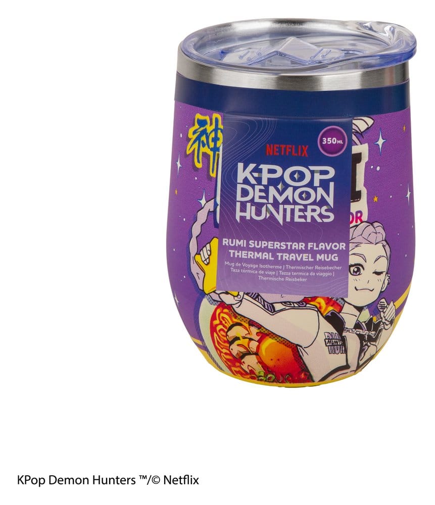 KPop Demon Hunters Travel Mug Rumi Superstar Flavor Cinereplicas