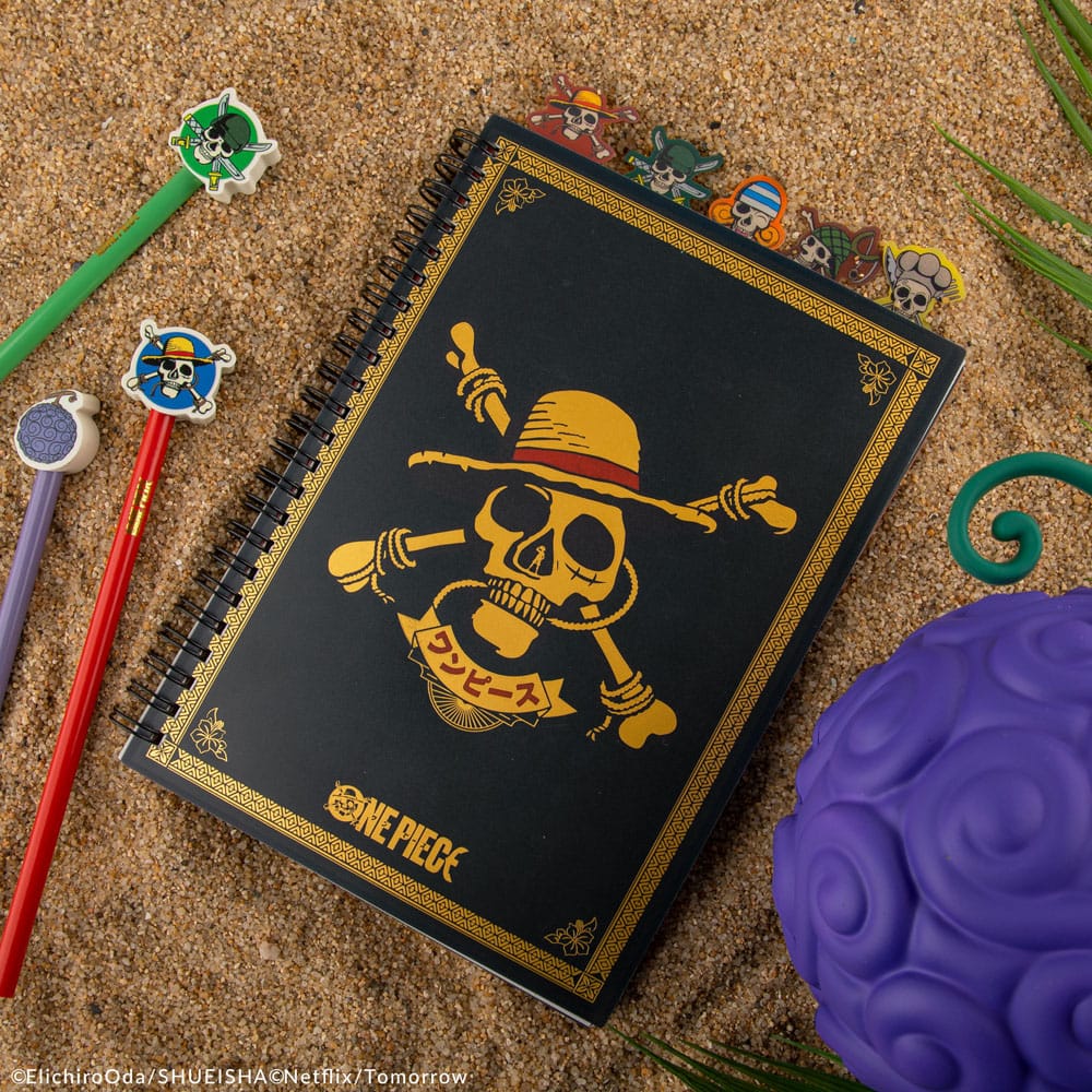 One Piece Notebook Straw Hat Pirates Cinereplicas