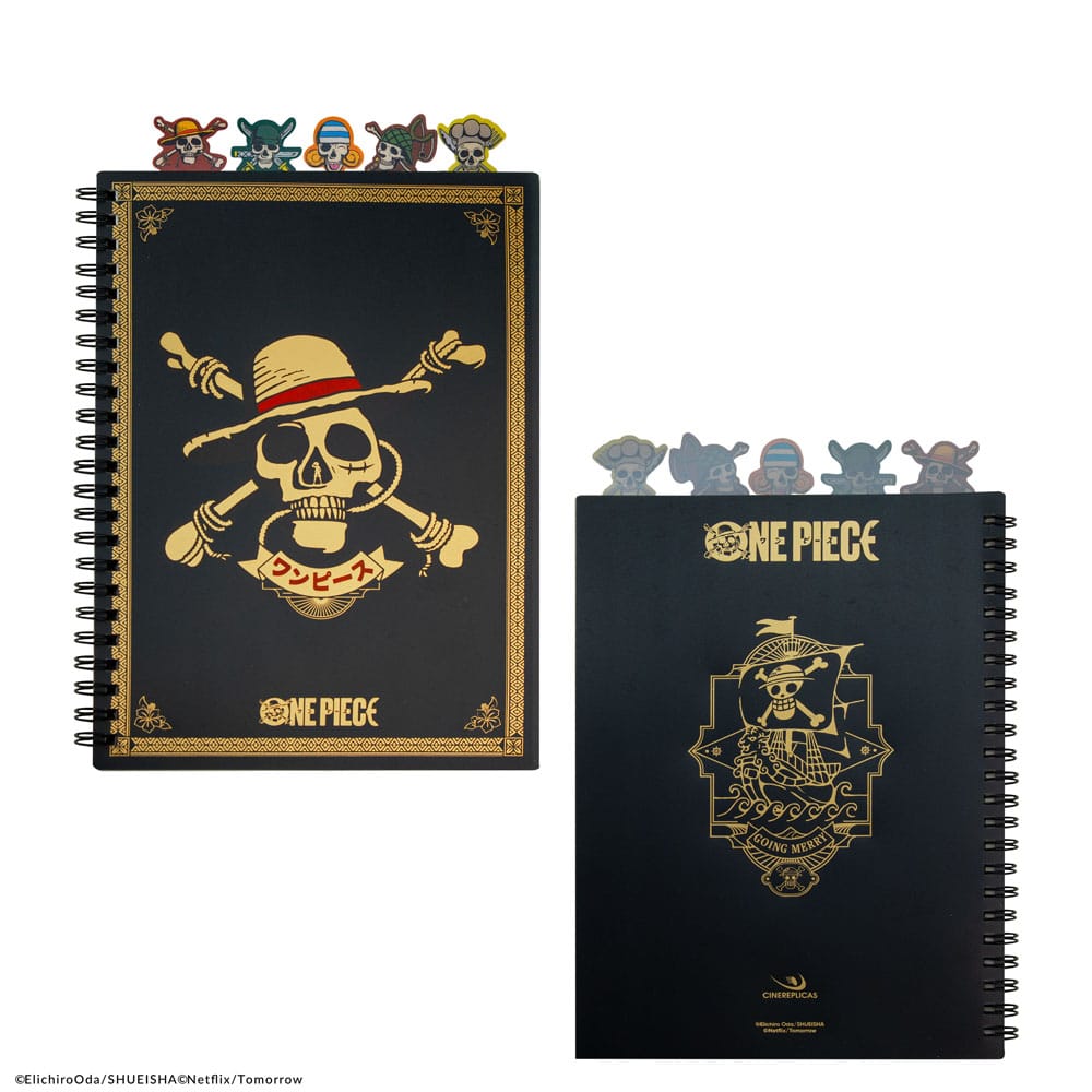 One Piece Notebook Straw Hat Pirates Cinereplicas
