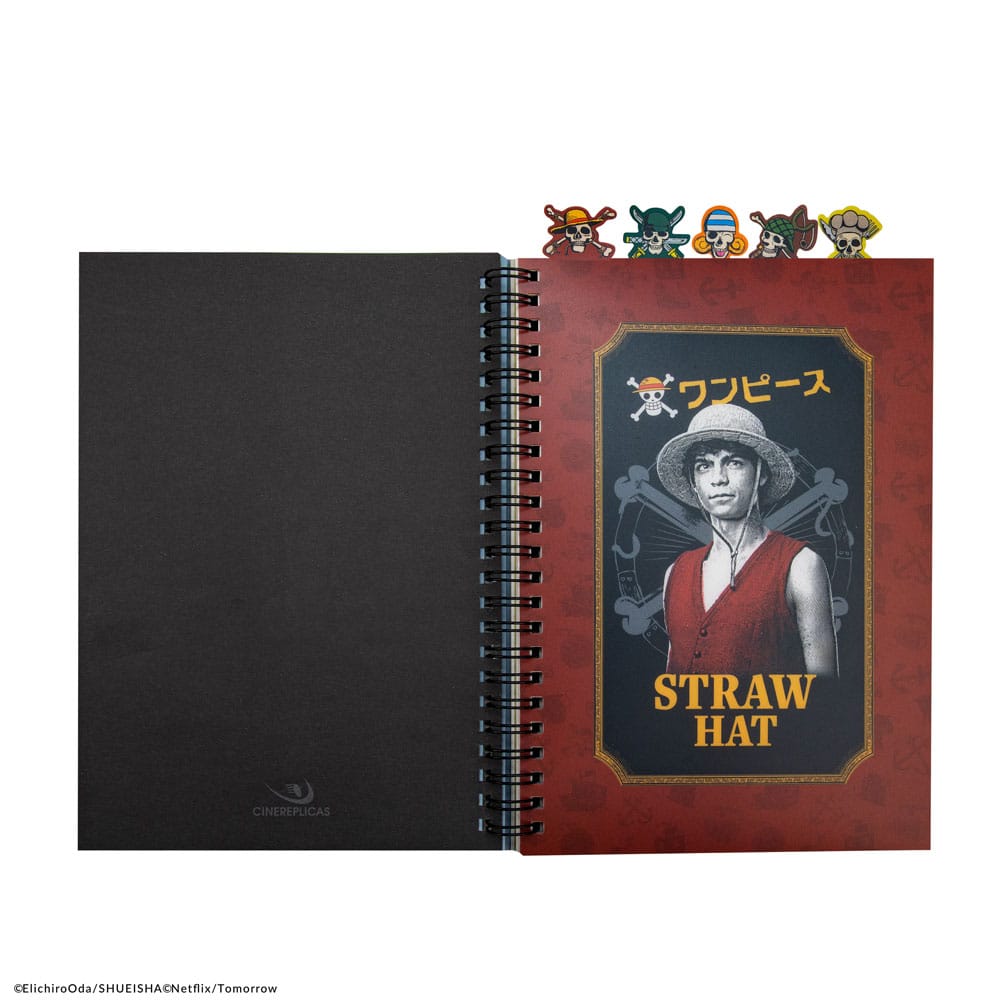 One Piece Notebook Straw Hat Pirates Cinereplicas