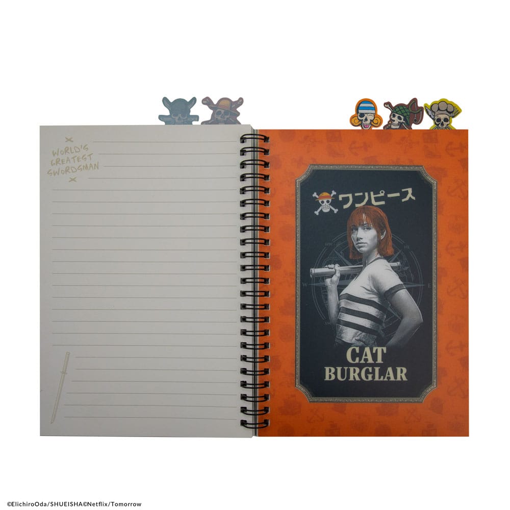 One Piece Notebook Straw Hat Pirates Cinereplicas