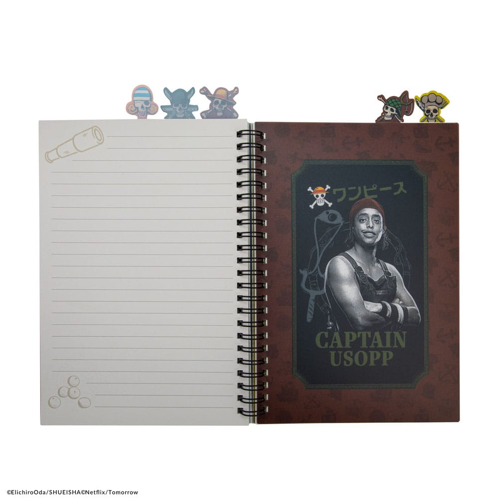One Piece Notebook Straw Hat Pirates Cinereplicas