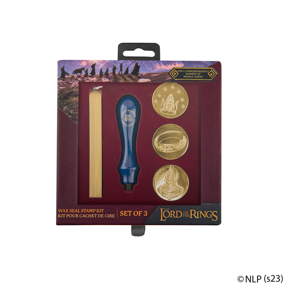 Lord of the Rings Wax Stamp 3 Pack Cinereplicas