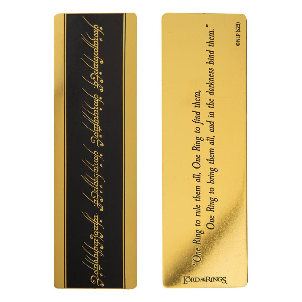 Lord of the Rings Bookmark One Ring Cinereplicas