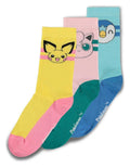 Pokémon Socks 3 Pack Crew 39 42 Difuzed