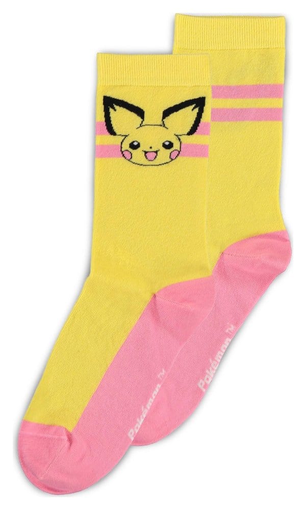 Pokémon Socks 3 Pack Crew 39 42 Difuzed