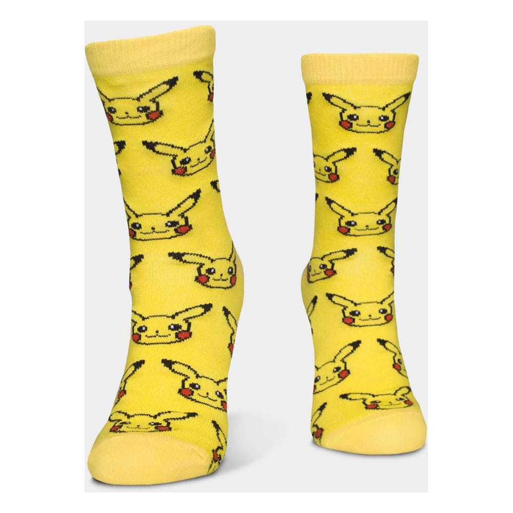 Pokémon Socks 3 Pack Three Icons 35 38 Difuzed