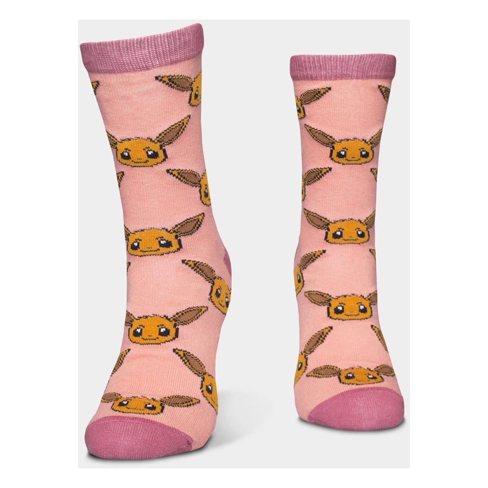 Pokémon Socks 3 Pack Three Icons 35 38 Difuzed