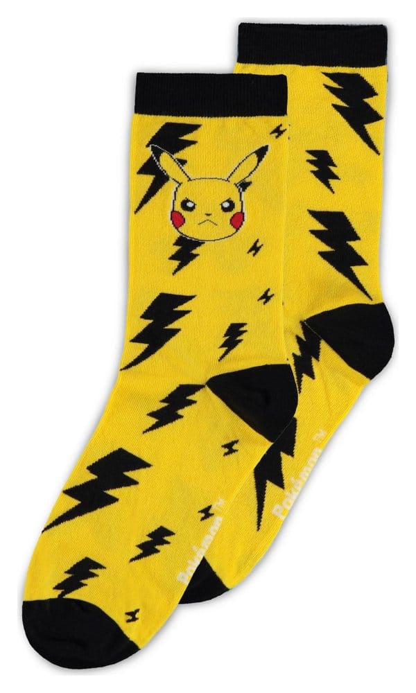 Pokémon Socks 3 Pack Crew 39 42 Difuzed