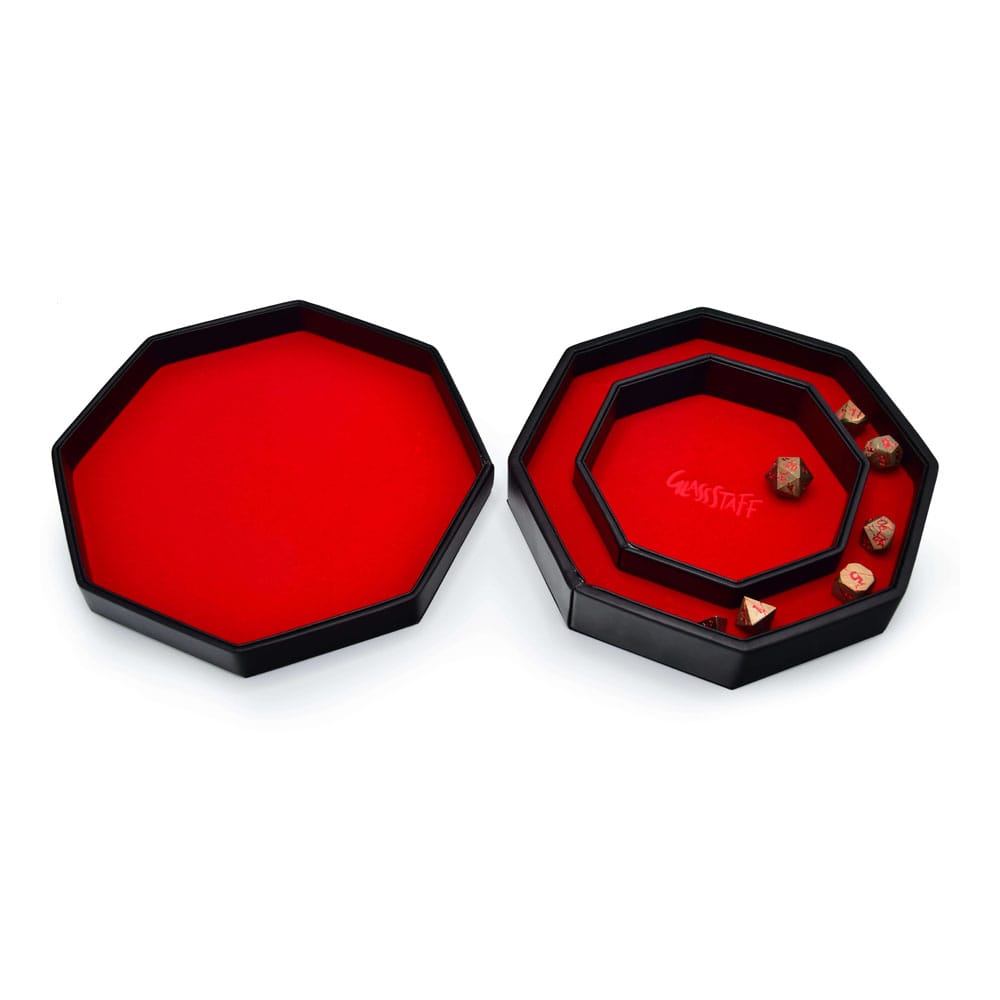 CritStones Arena Dice Tray Red Dragon Glassstaff