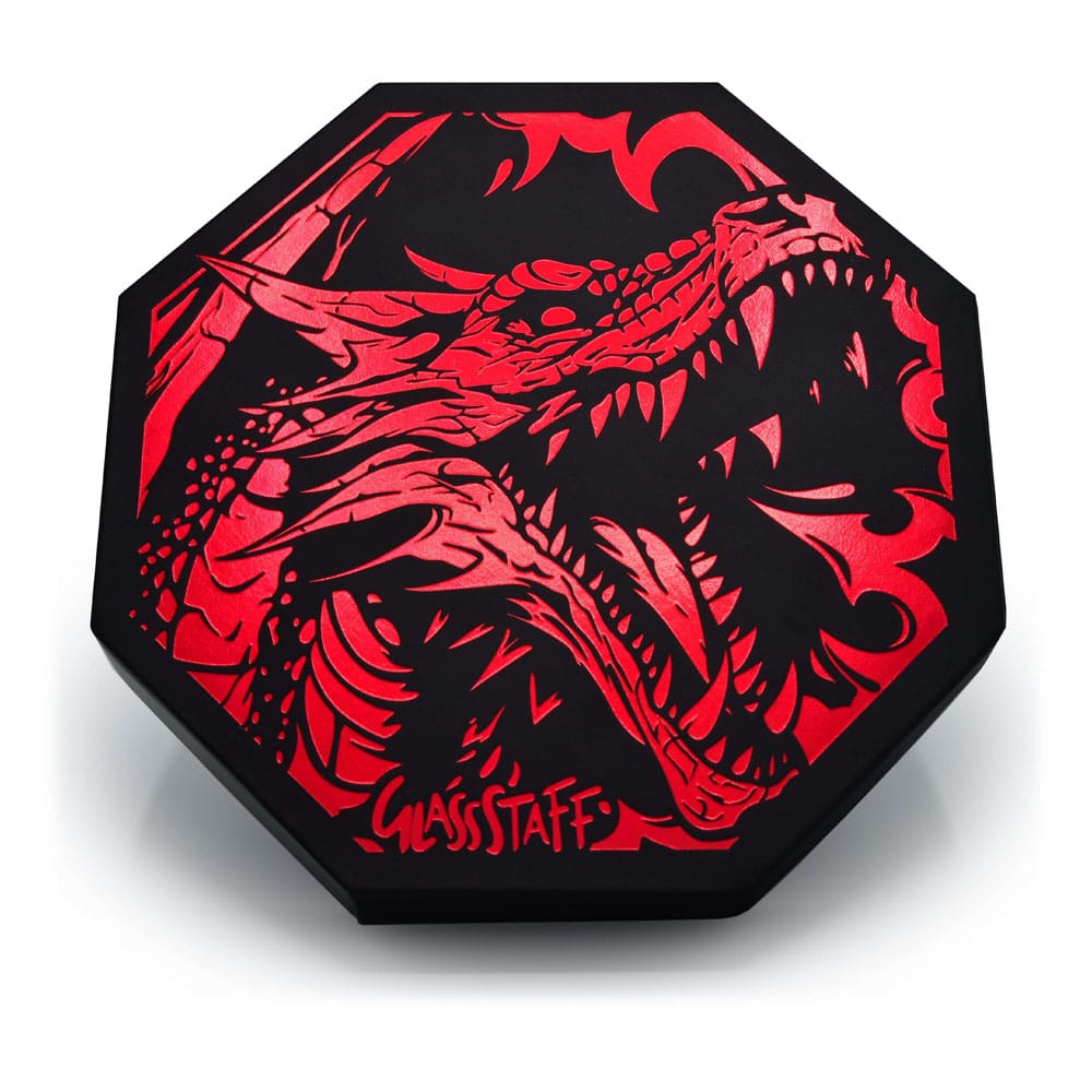 CritStones Arena Dice Tray Red Dragon Glassstaff