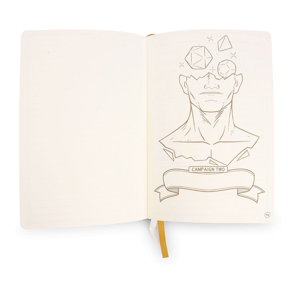 Dungeons & Dragons RPG Journal 5e Blue Glassstaff