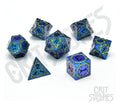 CritStones Metal Dice Set Twilight Grove 7 Glassstaff