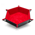 CritStones Folding Dice Tray Dragon Skin Edition Red Glassstaff