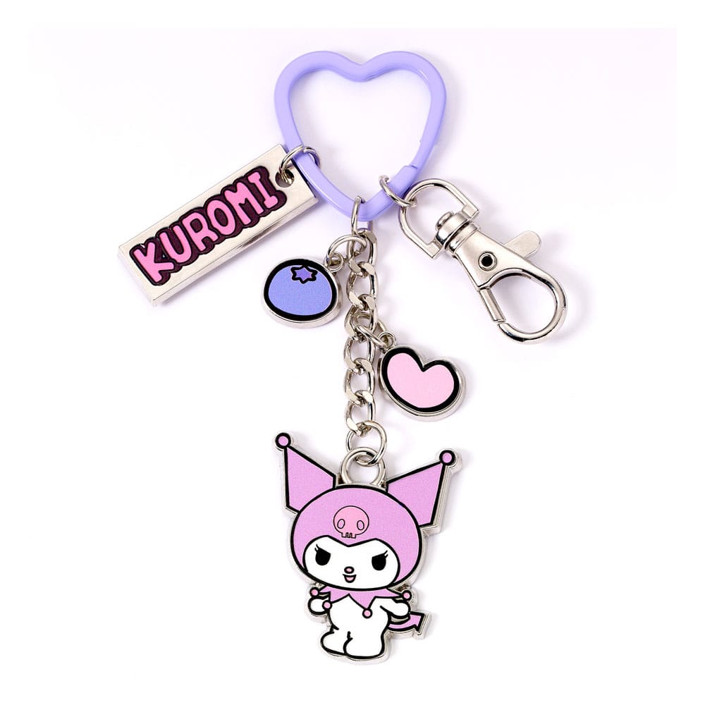 Hello Kitty Key Chain with Kuromi Charms The Carat Shop