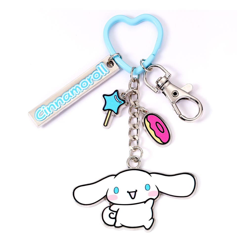 Hello Kitty Key Chain with Cinnamoroll Charms The Carat Shop