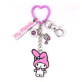 Hello Kitty Key Chain with My Melody Charms The Carat Shop