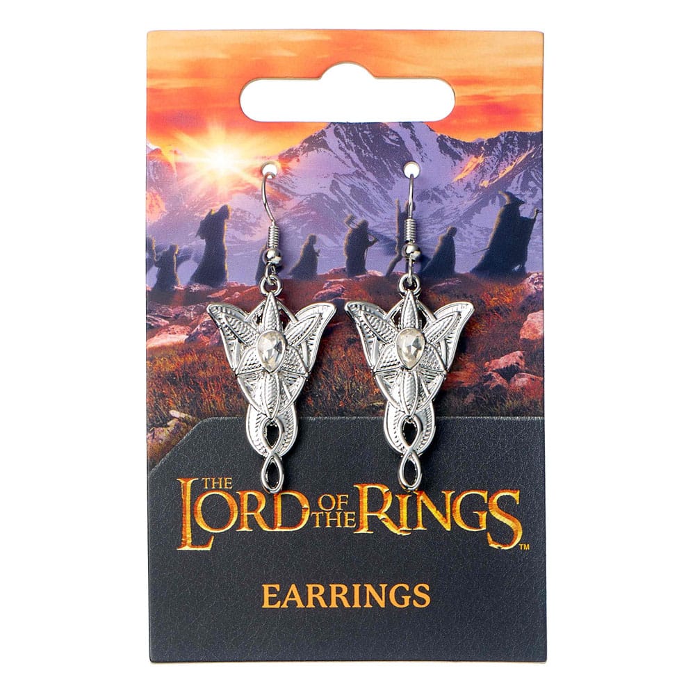 Lord of the Rings Drop Earrings Evenstar The Carat Shop