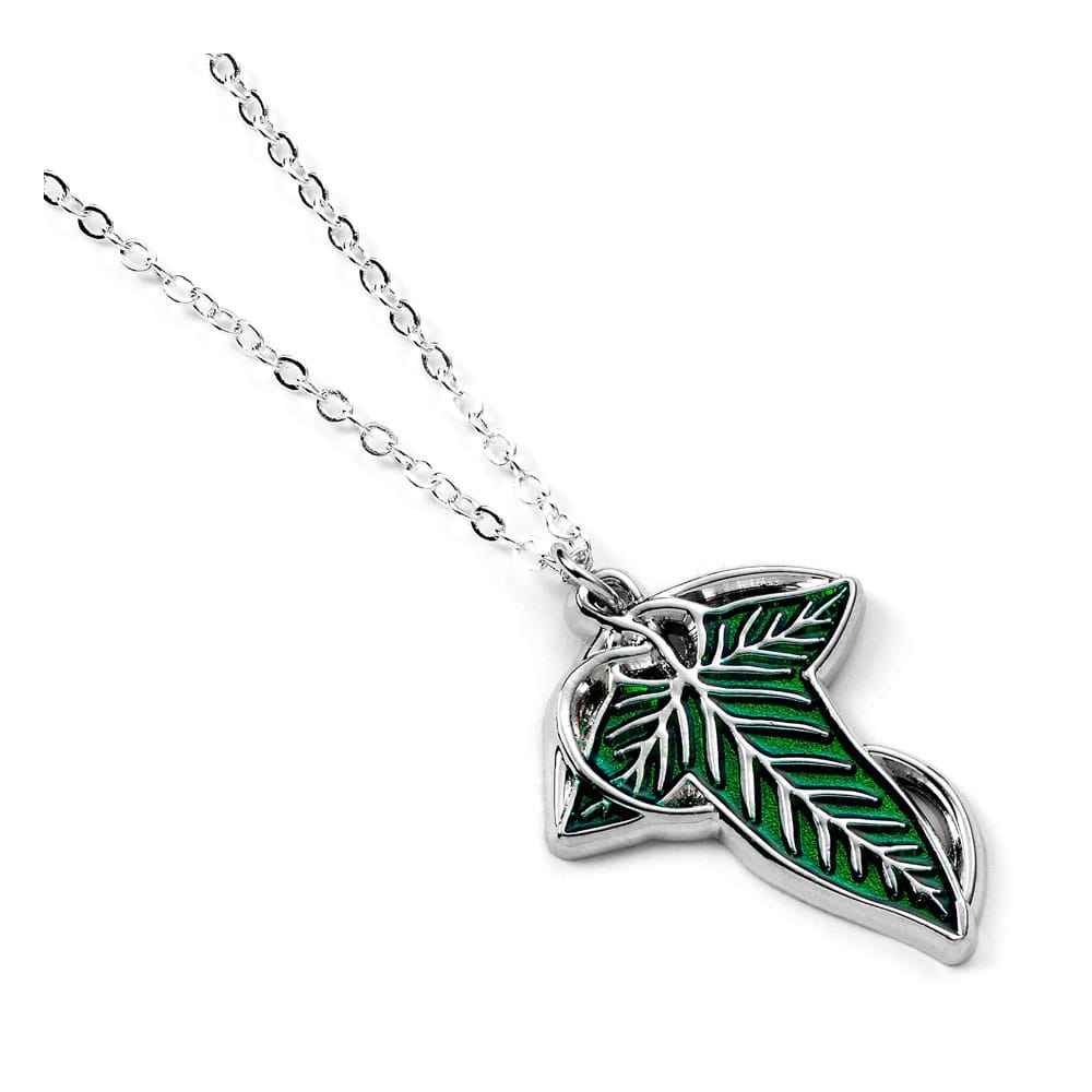Lord of the Rings Pendant & Necklace The Leaf of Lorien The Carat Shop