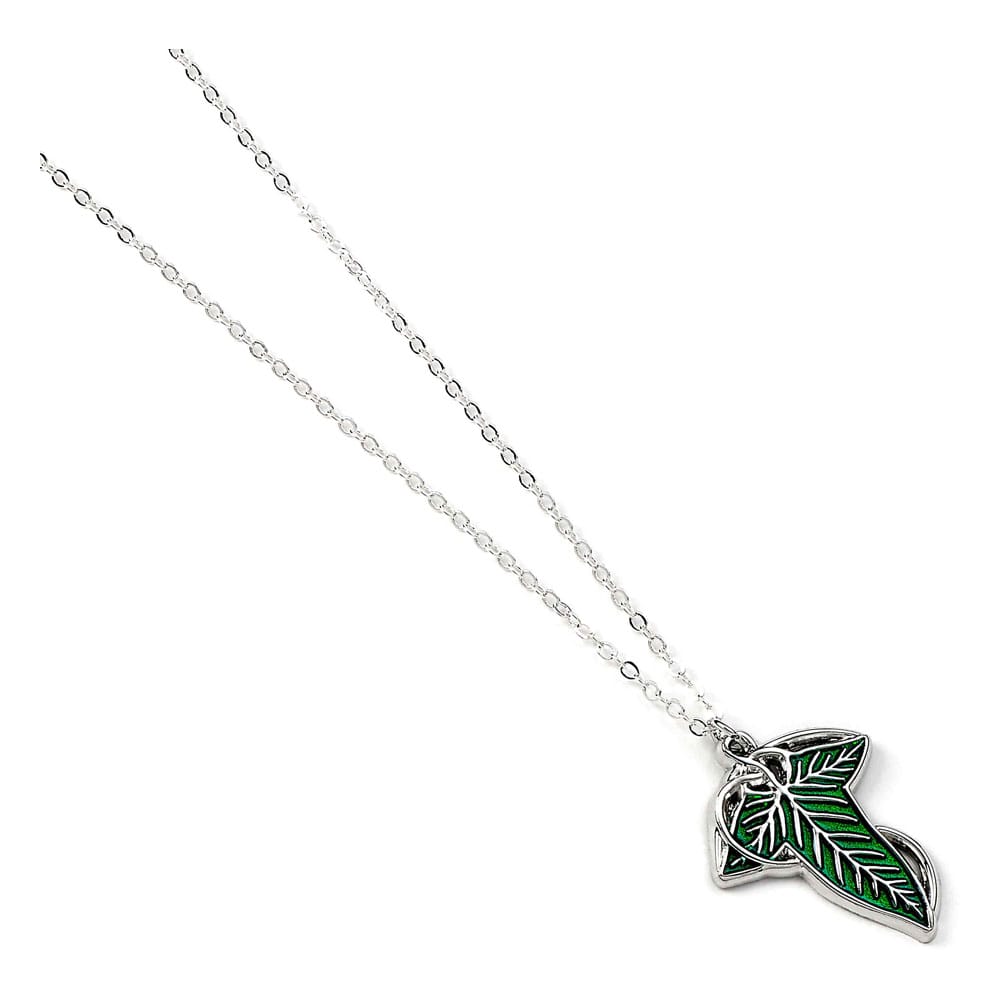 Lord of the Rings Pendant & Necklace The Leaf of Lorien The Carat Shop