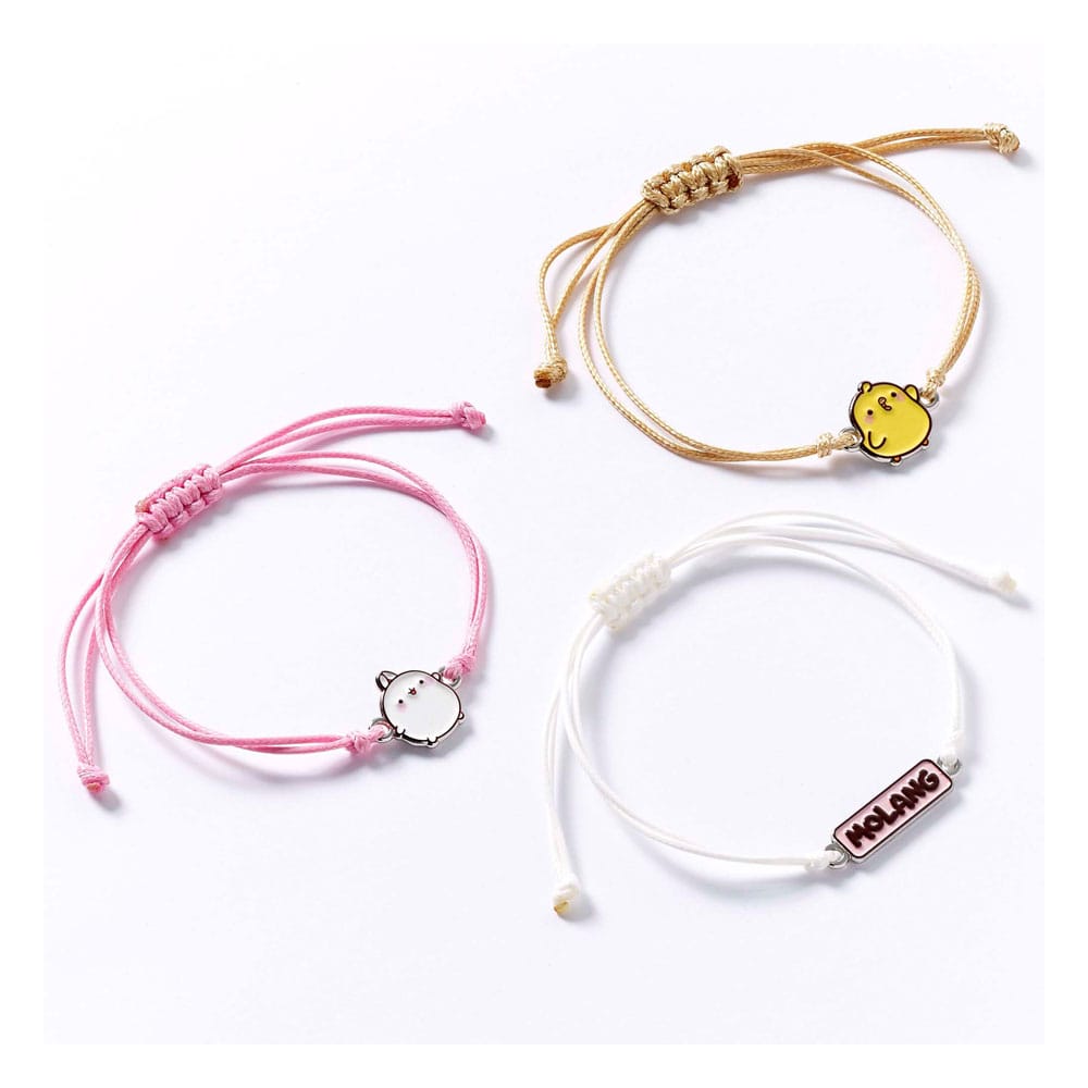 Molang Bracelets 3 Pack Molang and Piu Piu The Carat Shop