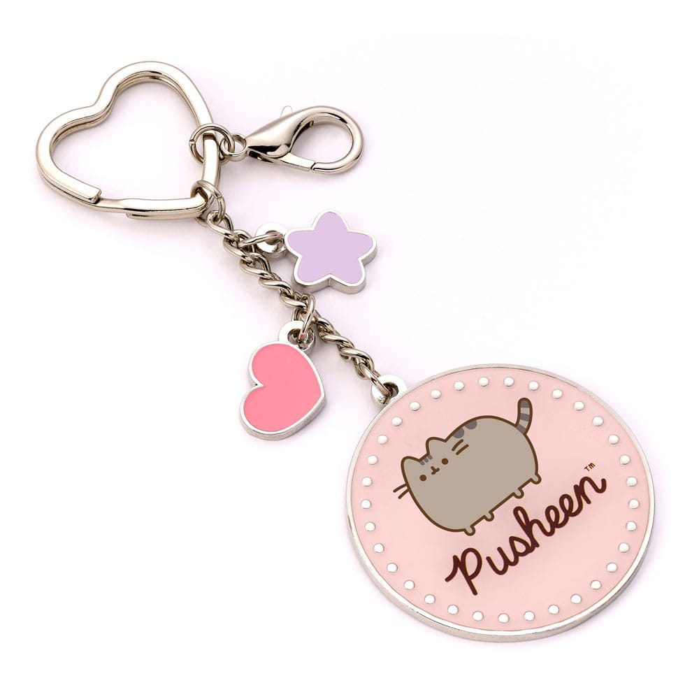 Pusheen Keychain Pink Name The Carat Shop