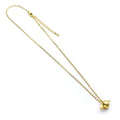Harry Potter Necklace Golden Snitch Charm Golden Tone The Carat Shop