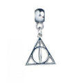 Harry Potter Charm Deathly Hallows silver plated The Carat Shop