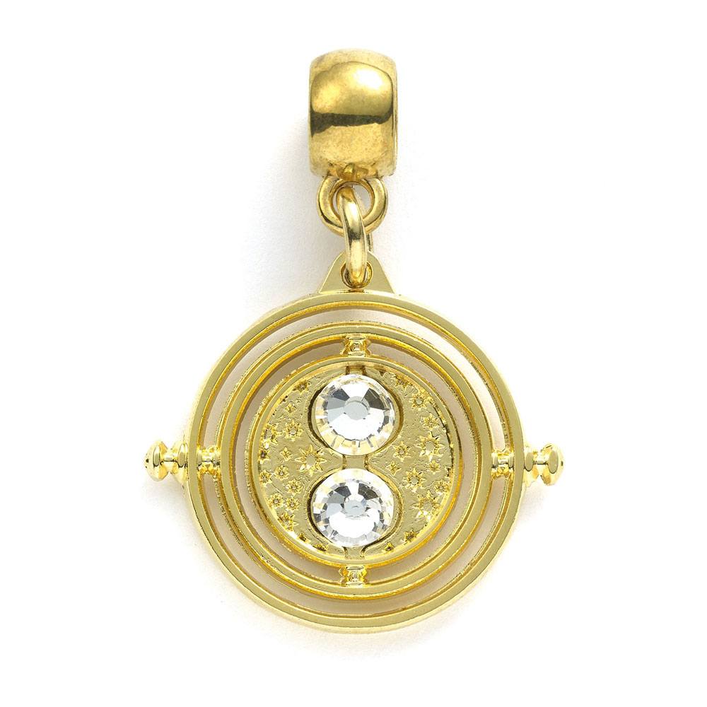 Harry Potter Slider Charm Time Turner gold plated The Carat Shop
