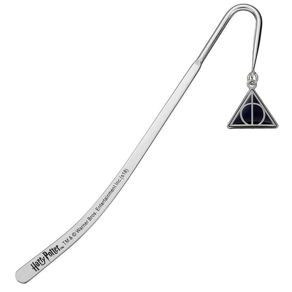 Harry Potter Bookmark Deathly Hallows silver plated The Carat Shop