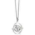 Harry Potter Necklace & Charm Time Turner Sterling Silver The Carat Shop