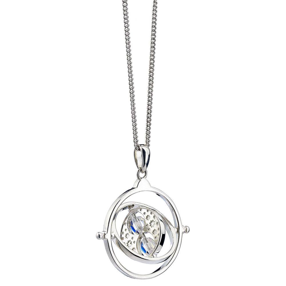 Harry Potter Necklace & Charm Time Turner Sterling Silver The Carat Shop