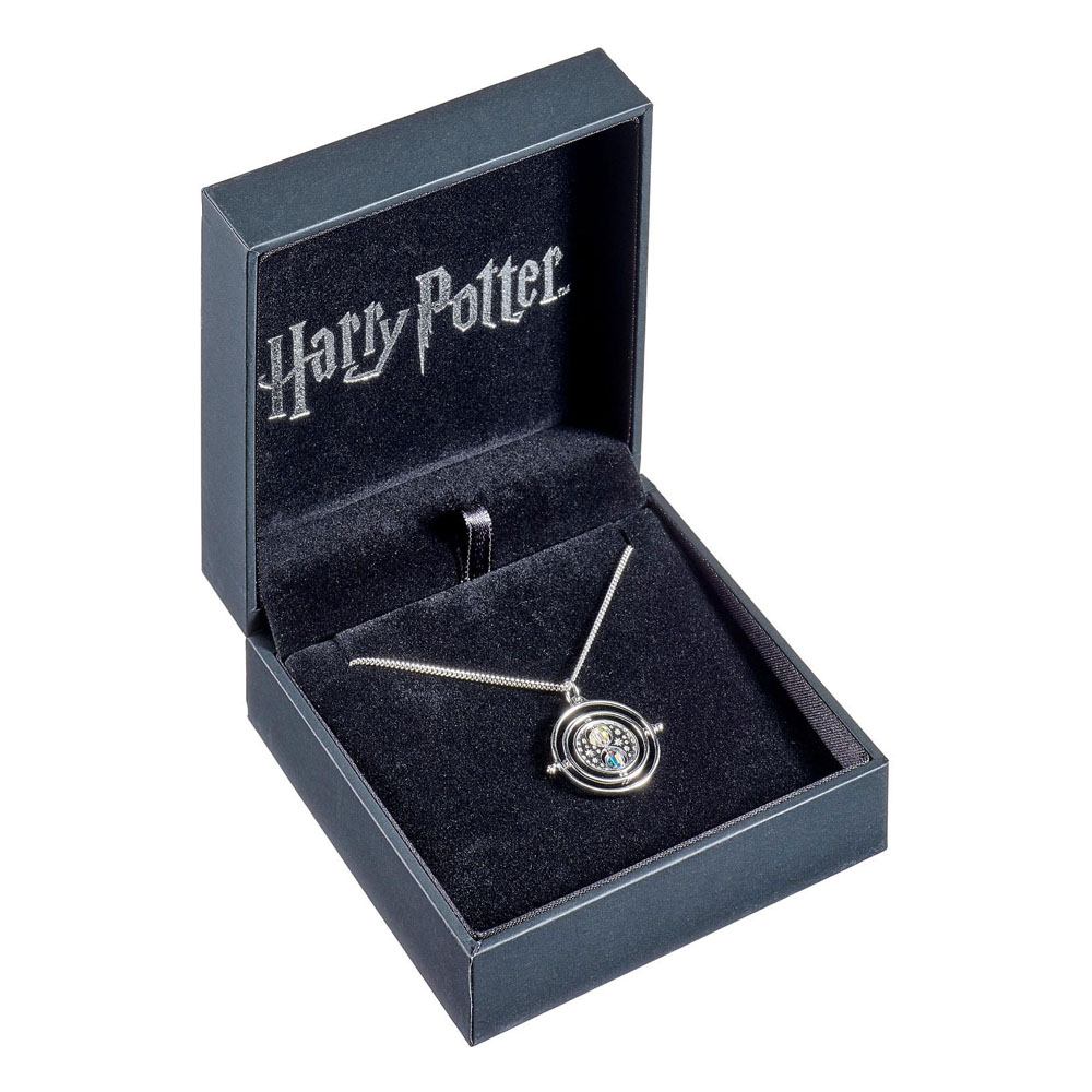 Harry Potter Necklace & Charm Time Turner Sterling Silver The Carat Shop