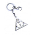 Harry Potter Keychain Deathly Hallows silver plated The Carat Shop