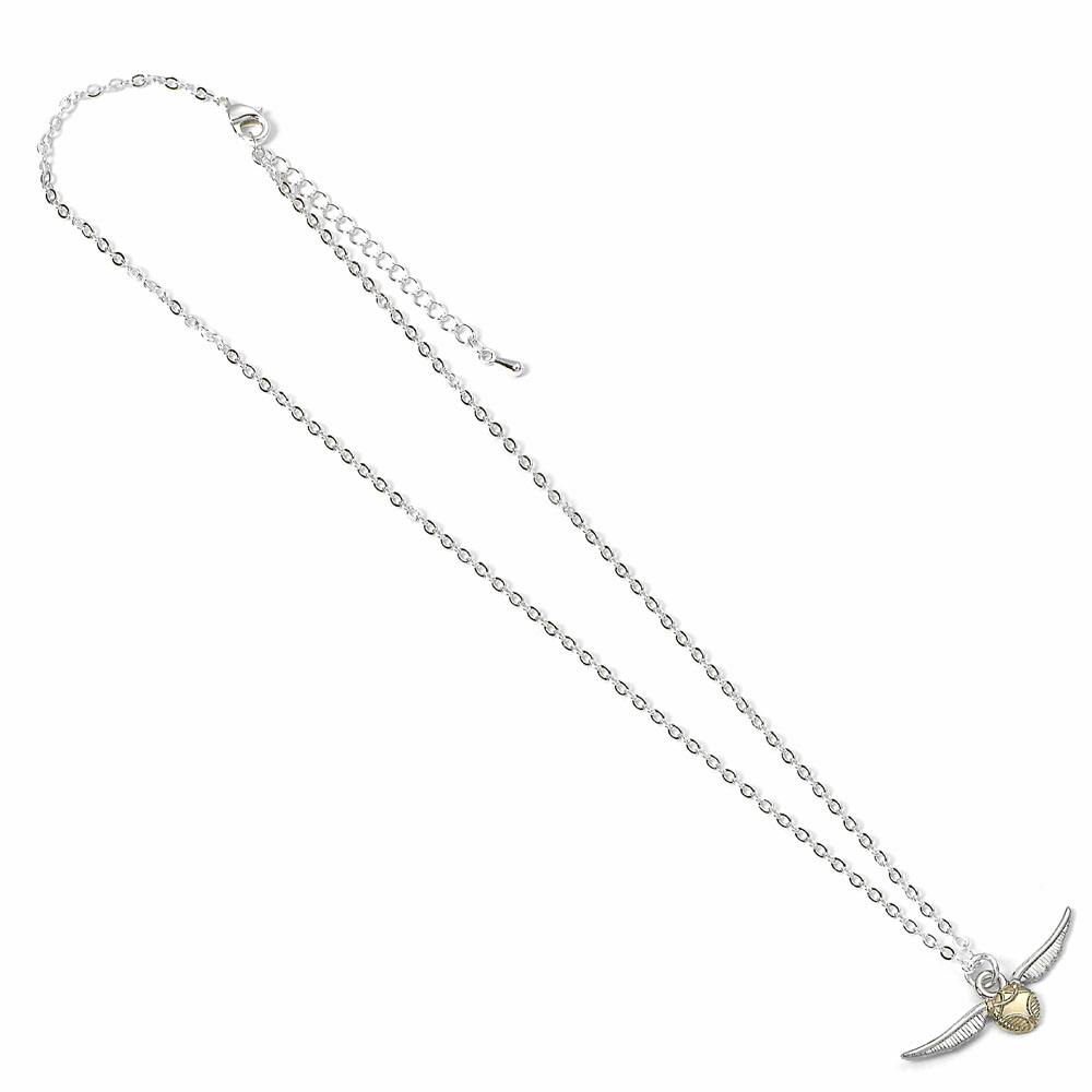 Harry Potter Pendant & Necklace The Golden Snitch silver plated The Carat Shop
