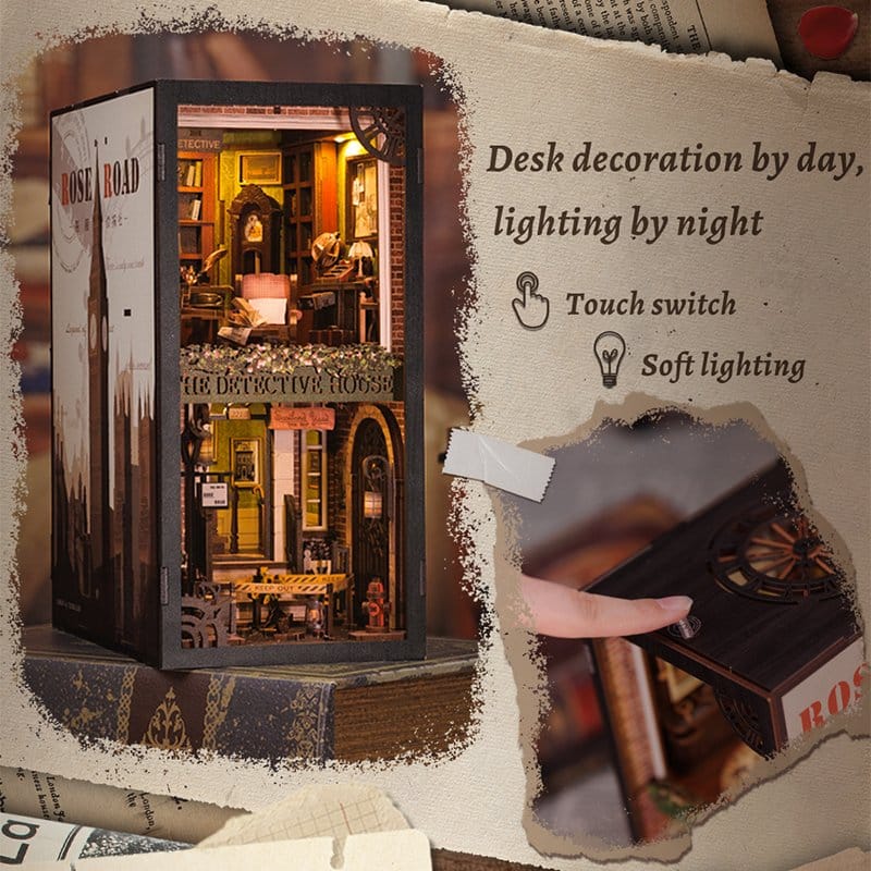 Book Nook Rose Detective Agency CuteBee