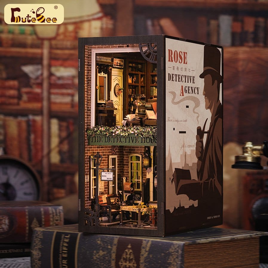 Book Nook Rose Detective Agency CuteBee