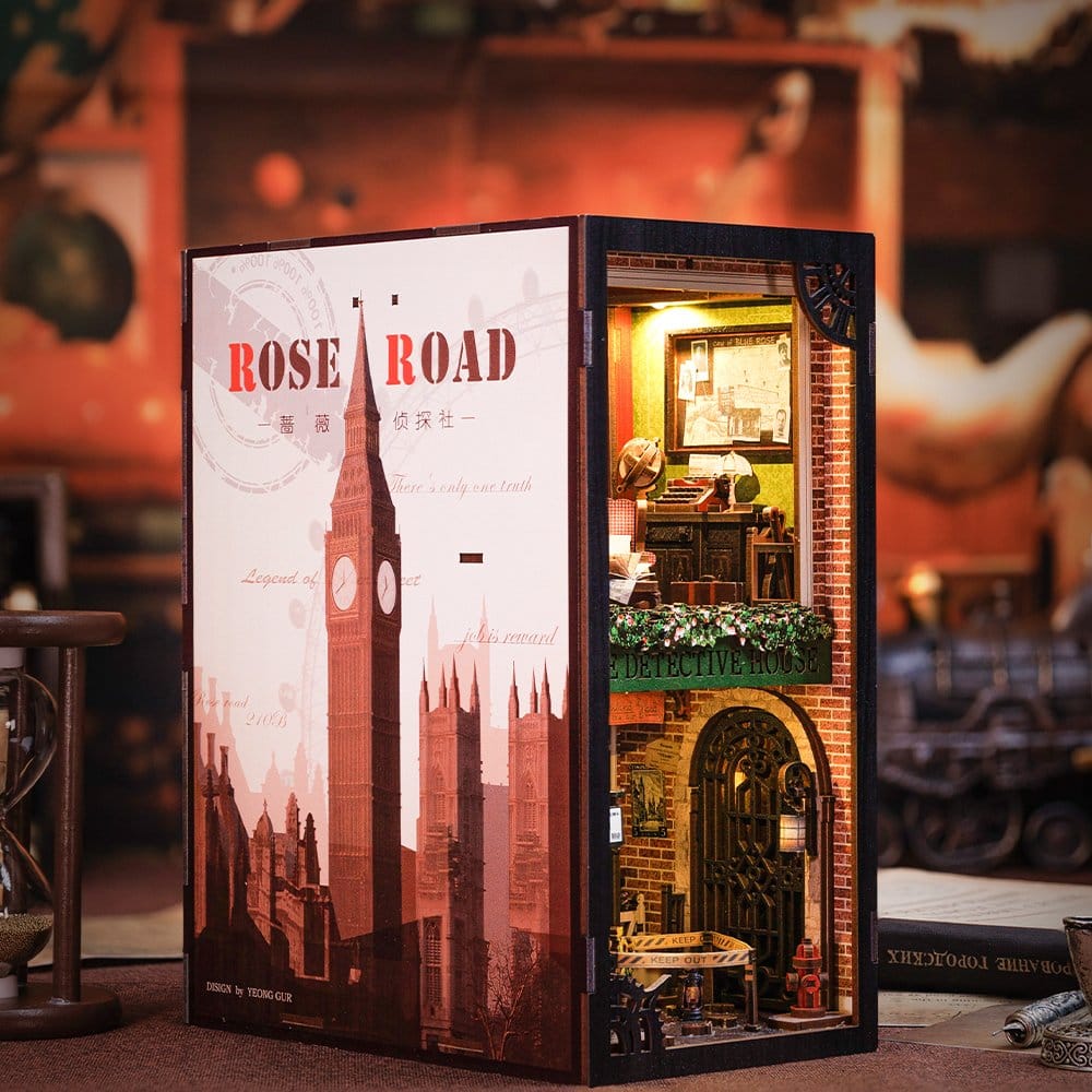 Book Nook Rose Detective Agency CuteBee