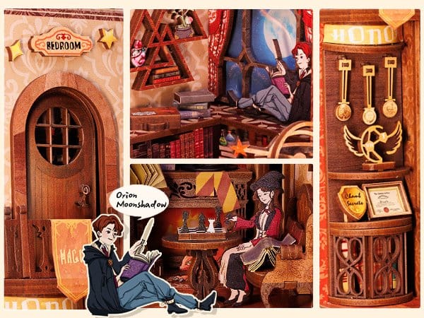 Book Nook Flame Common Room CuteBee