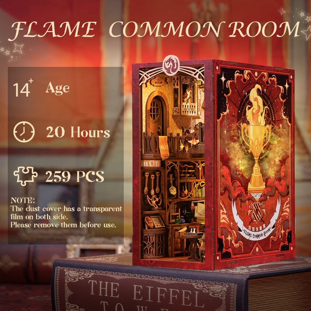 Book Nook Flame Common Room CuteBee