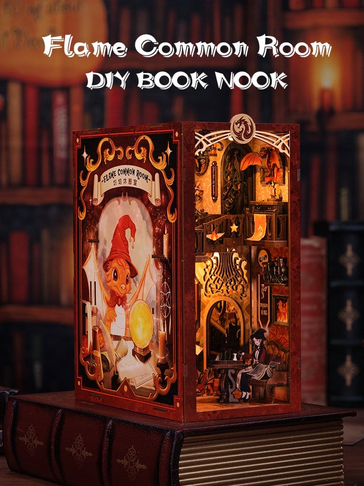 Book Nook Flame Common Room CuteBee