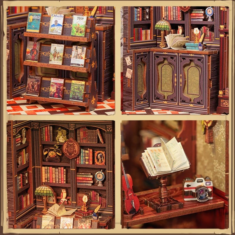 Book Nook Owl Bookstore CuteBee
