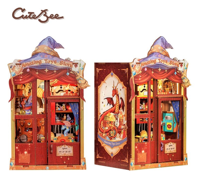 Book Nook Amazing Toy Store CuteBee