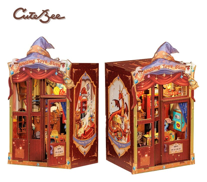 Book Nook Amazing Toy Store CuteBee