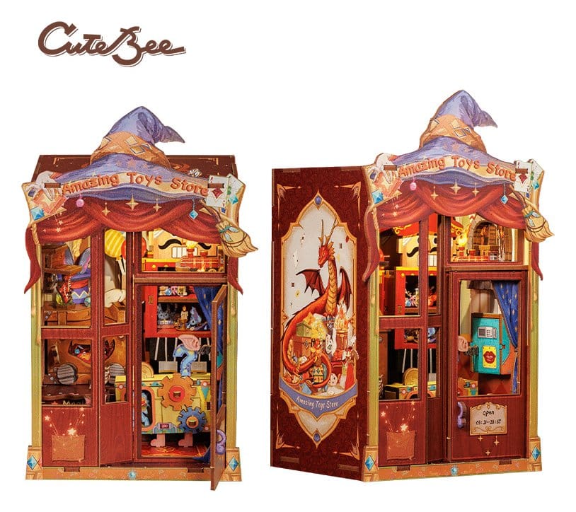Book Nook Amazing Toy Store CuteBee