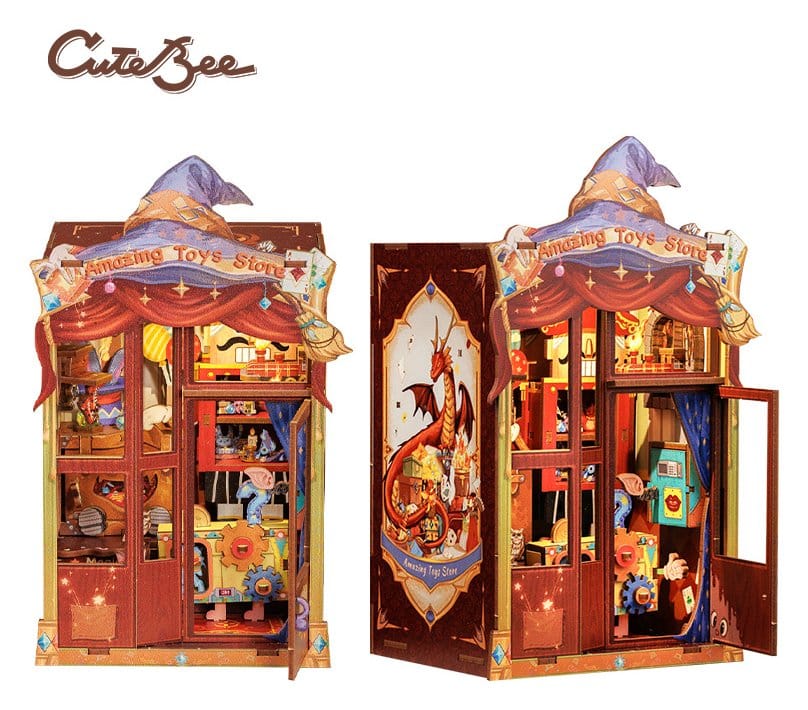 Book Nook Amazing Toy Store CuteBee