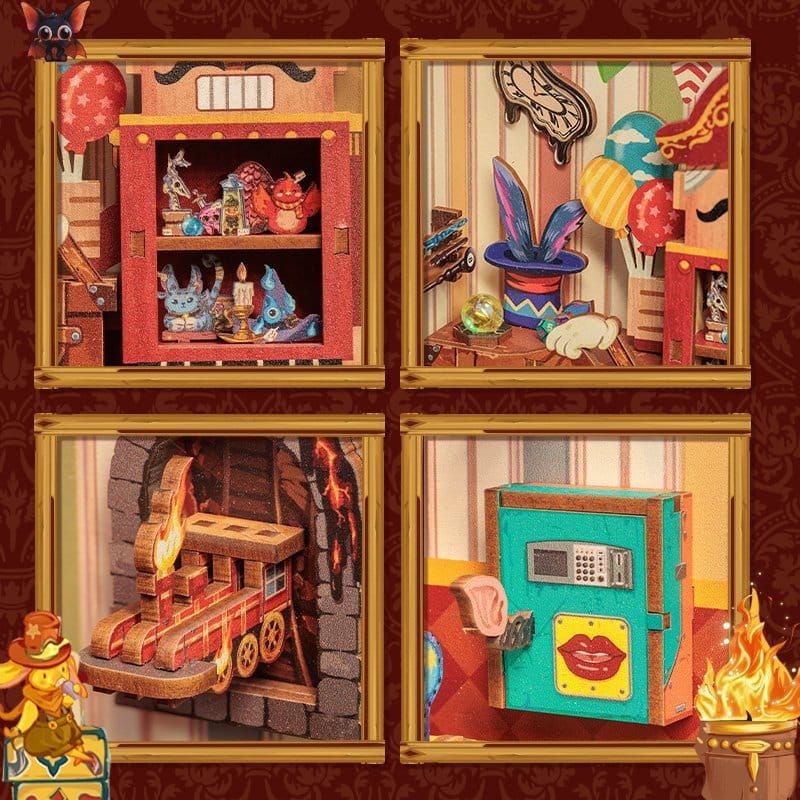 Book Nook Amazing Toy Store CuteBee