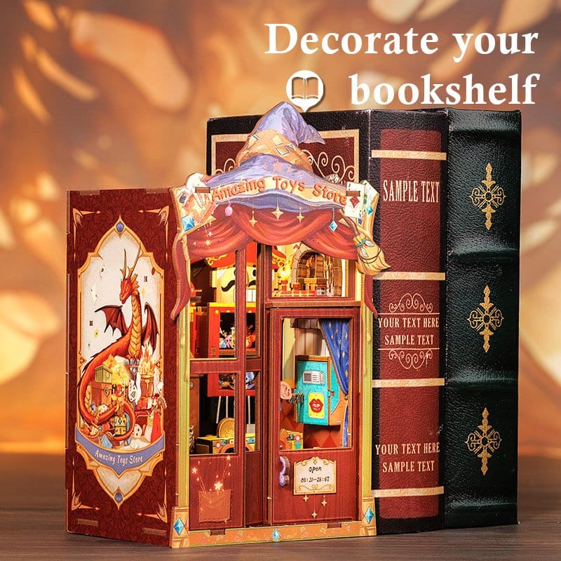 Book Nook Amazing Toy Store CuteBee